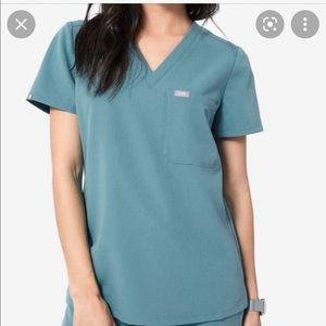 Figs Hydro Green Catarina - One-Pocket Scrub Top